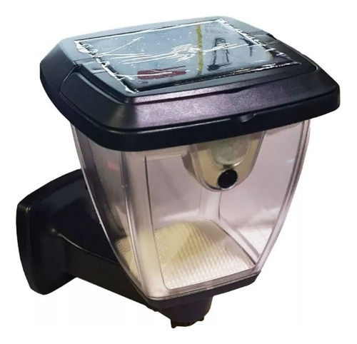 Foco Farol Led Solares Jardin O Para Pared Luz Blanco