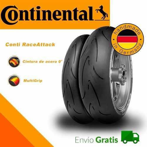 Comb 2 Neumáticos Raceattack Endurance 120/70r17 + 190/55r17