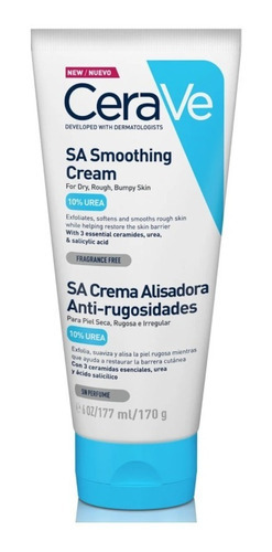 Crema Cerave Sa Crema Alisadora Anti-rugosidades 170gr 