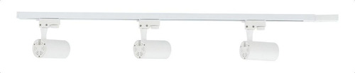 Kit Spot Para Trilho Led 9w Luz Amarela Inspire