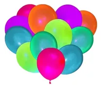 Comprar Globos Fluo X50 Unidades 10  - Globos Fiestas