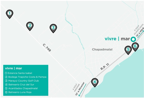 Imagen 5 de 7 de Vivre | Mar - Venta En Pozo - 3 Ambientes - Chapadmalal - Mar Del Plata