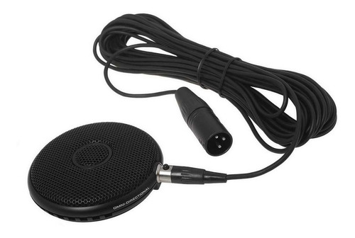 Micrófono de escritorio Superlux E 304b para salas de reuniones, tipo pzn, color negro