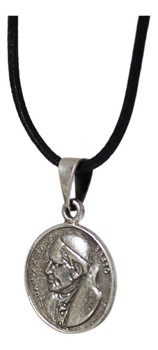 Medalla Protección Virgen Guadalupe Juan Pablo Ii Plata 925