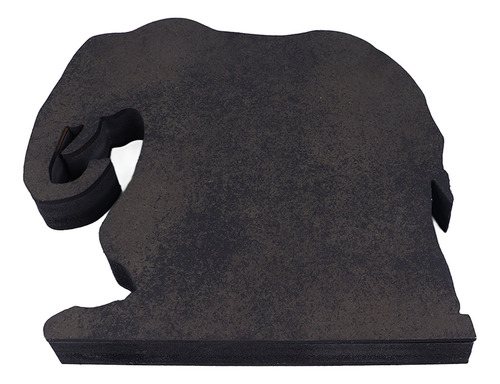 Expositor Wall Rock De Madera Con Diseño De Animal Decorativ