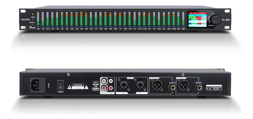 Ecualizador Digital Estreo 31 Bandas Fx-888 Con Control Sinc