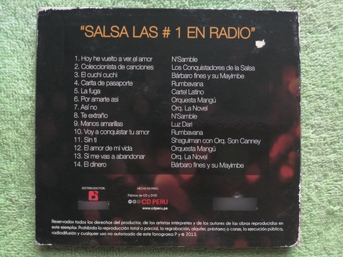 Eam Cd Salsa Peruana Las N.1 En Radio 2013 N'samble La Novel (Usado)