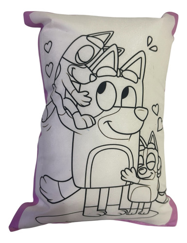 Souvenir 40 Bluey Para Pintar