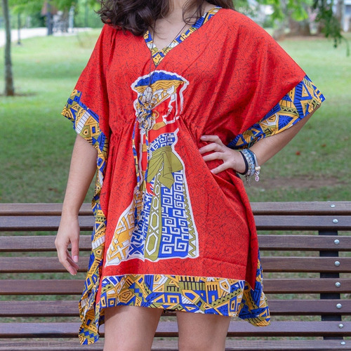 Imagem 4 de 7 de Bata Estilo Cafta Indiana / Kafta Indiana Boho Hippie