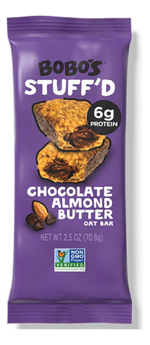 Bobo S Stuffd - Barra De Avena, Mantequilla De Nueces De Alm