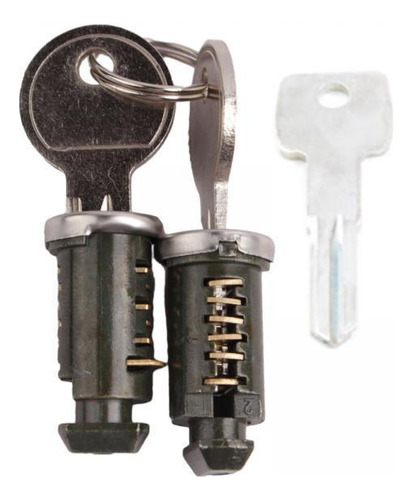 2 Lock Cylindes Barras Transversales Cerraduras Y De Llaves