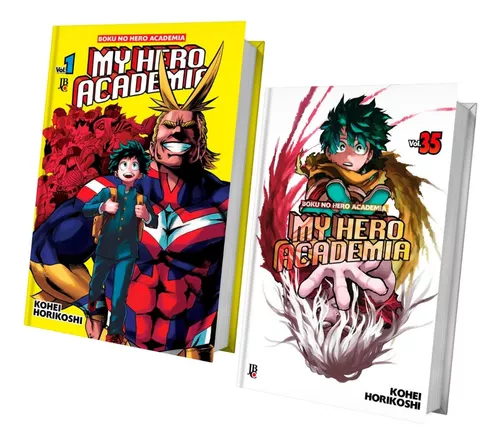 Kit Mangá My Hero Academia (boku No Hero!!) Volumes 1 Ao 5