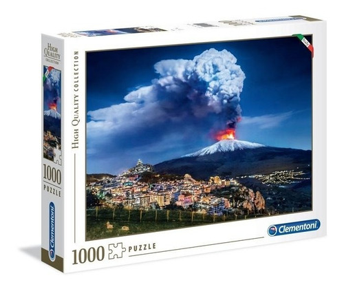Puzzle Volcán Etna 1000 Piezas Clementoni