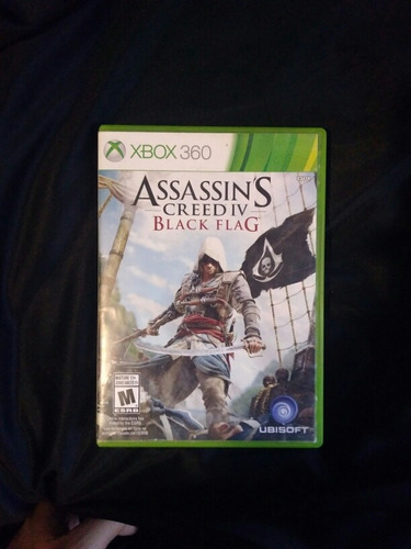 Assasins Creed 4 Black Flag Disco 1 Y 2 Incluidos. Xbox 360