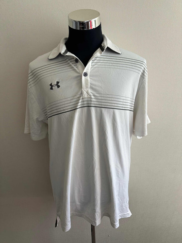 Polera Under Armour - Blanca - Tipo Golf