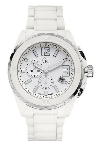 Guess Phantom White X76012g1s Reloj Hombre 45mm