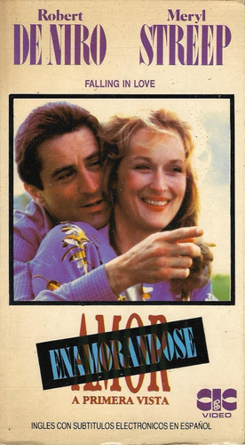 Enamorarse Vhs Meryl Streep Robert De Niro Harvey Keitel