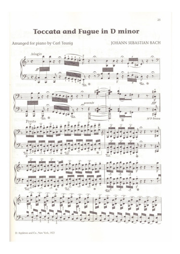 Toccata & Fugue In D Minor And Other Great Masterpieces By B