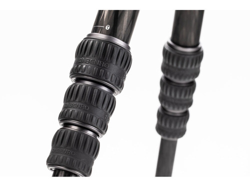 Imagen 6 de 10 de Tripode Benro Fibra Carbono Fbat24c 1,68m+ Bolso Foto Video