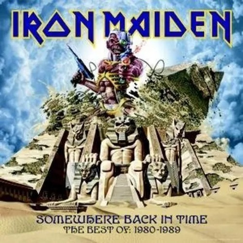 Cd Iron Maiden Somewhere Back In Time The Best 1980-1989  