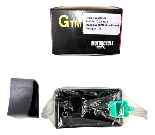 C.d.i Fair A Bateria - 4 Fichas. Para Moto. Gtm00654