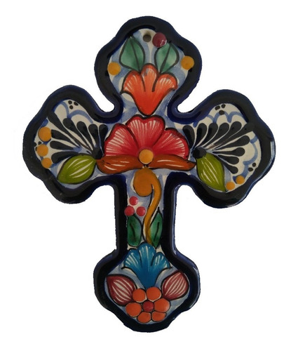 Cruces Artesanales De Talavera 18cm 14pzas