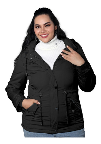 Chaqueta Chamarra Abrigo Parca Invierno Mujer Talla Extra