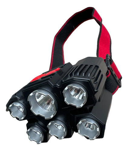Lampara Led Tipo Minero 5w Recargable Luz Blanco- Luz Alta