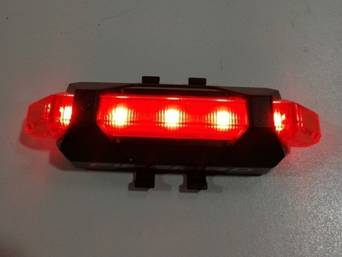 Luz Destellador Kit Para Bici Fire Bird Recargable Usb