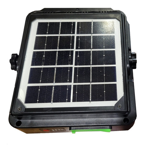 Foco Led Portátil Recargable 150w Panel Solar 4 Modo Luz Color GD2207A - 220063