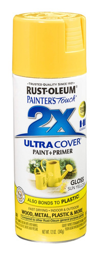 Pintura Spray Rust-oleum Ultra Cover 2x Amarillo Sol