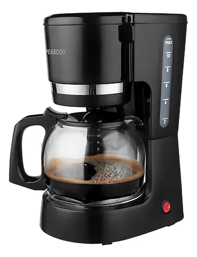 comprar Cafetera Peabody Semiautomatica De Filtro Goteo 1.5lts Negra