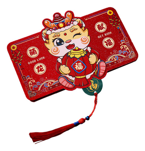 3 Ano Novo Envelope Vermelho Hong Bao Pacote De Estilo B
