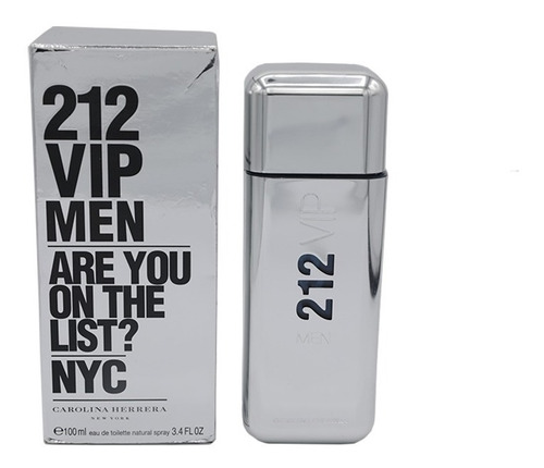 Perfume 212 Vip Carolina Herrera 100ml Original