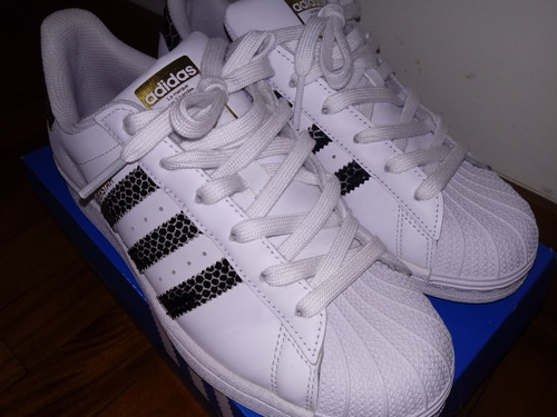 zapatillas adidas superstar blancas y azules zapatillas adidas superstar blancas y azules
