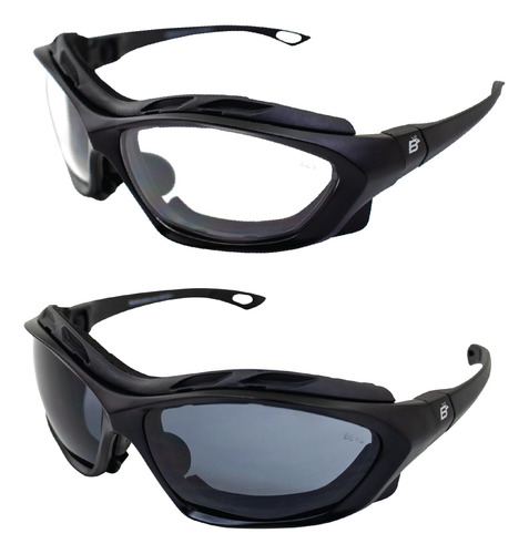 Birdz Gafas De Sol Acolchadas Para Motocicleta, Gafas De Seg