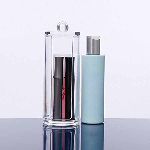 Recipiente De Maquillaje Facial, Almohadillas De Algodón, Re