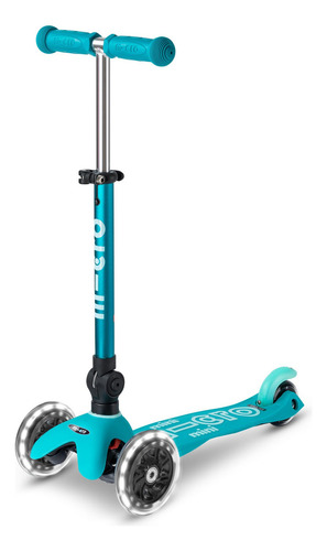 Mini Scooter Led Plegable De Lujo 3 Ruedas Para Niños