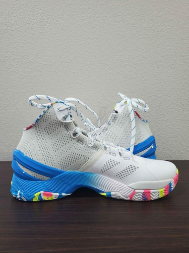 Under Armour Curry 2 Splash Party (talla 6 Mx) (Usado)