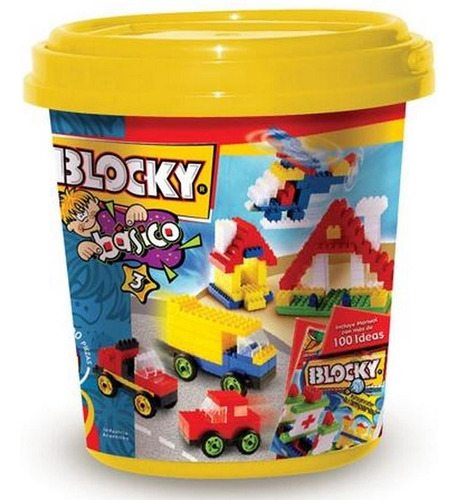 Blocky Balde 3 200 Piezas Techos Plasticos Ploppy.6 156611