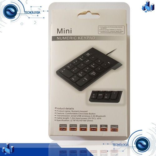 Teclado Alfanumerico Usb