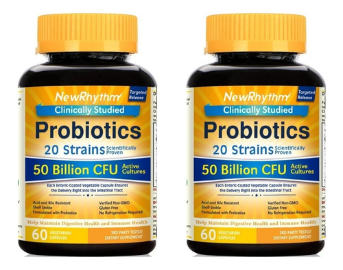 Probioticos 50 Billion Newrhythm - Unidad a $2499