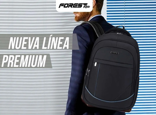 Imagen 3 de 9 de Mochila Porta Notebook Reforzada Impermeable 17