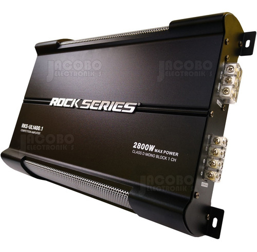 Amplificador Rock Series Rks-ul1400.1 Monoblock Spl Extremo