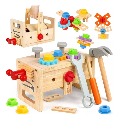 Juegos Educativos De Madera, 30 Uds.