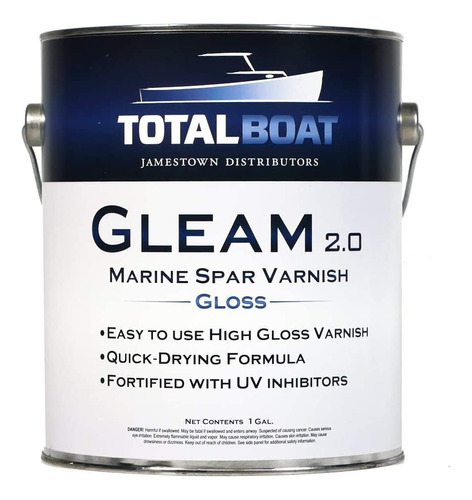 Totalboat Gleam Marine Spar - Barniz Brillante Y Satinado Pa