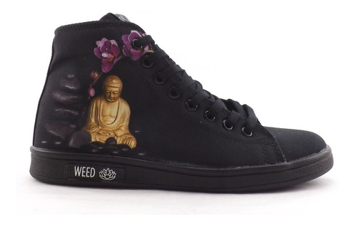 Zapatilla Weed Shoes Dama Botitas Geisha Buda Comodas 0001