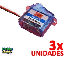 Comprar Kit 3 Servo 4.3g  Aeromodelo Shock Flyer Hobbygoias (5g)