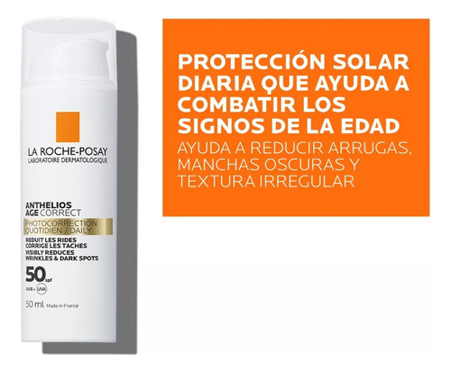 La Roche Posay Anthelios Age Correct Fps50 De 50ml
