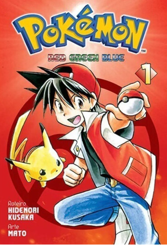 Panini Manga Pokemon Red Green Blue Español Latino